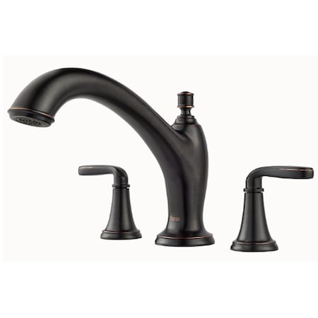 Pfister Tub Trim, 3, Deck, Tuscan Bronze RT6-5MGY